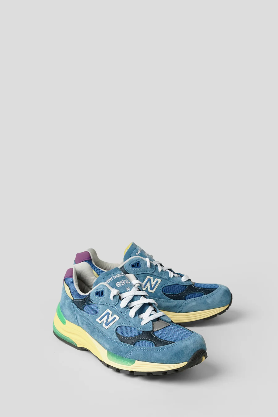 SNEAKER MADE IN USA 992 SEA STONE, GREEN APPLE ET MAIZE - Image 2