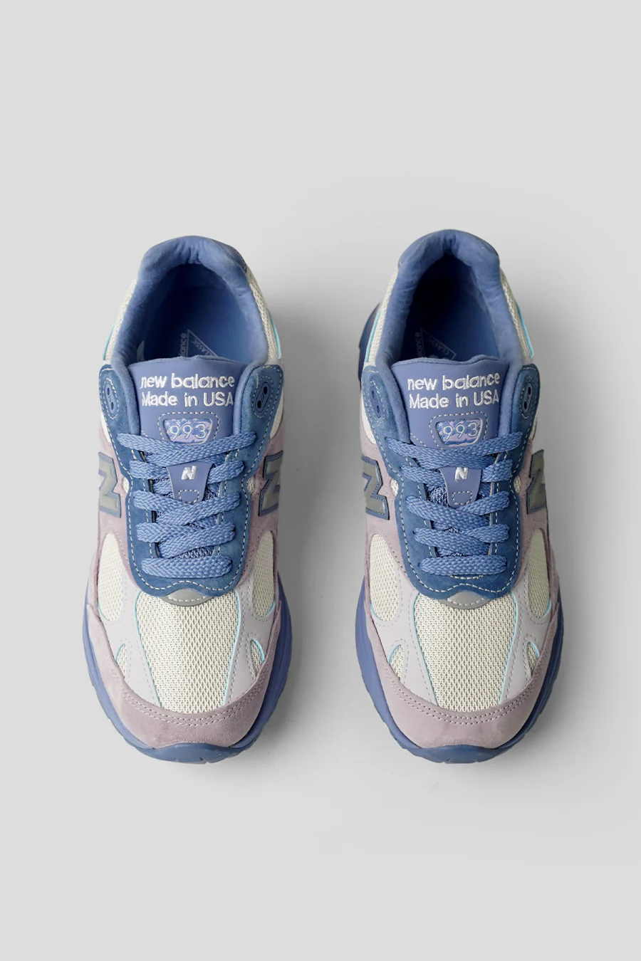 SNEAKER MADE IN USA 993 TARRO, FAIRWEATHER BLUE ET SEA SALT - Image 5