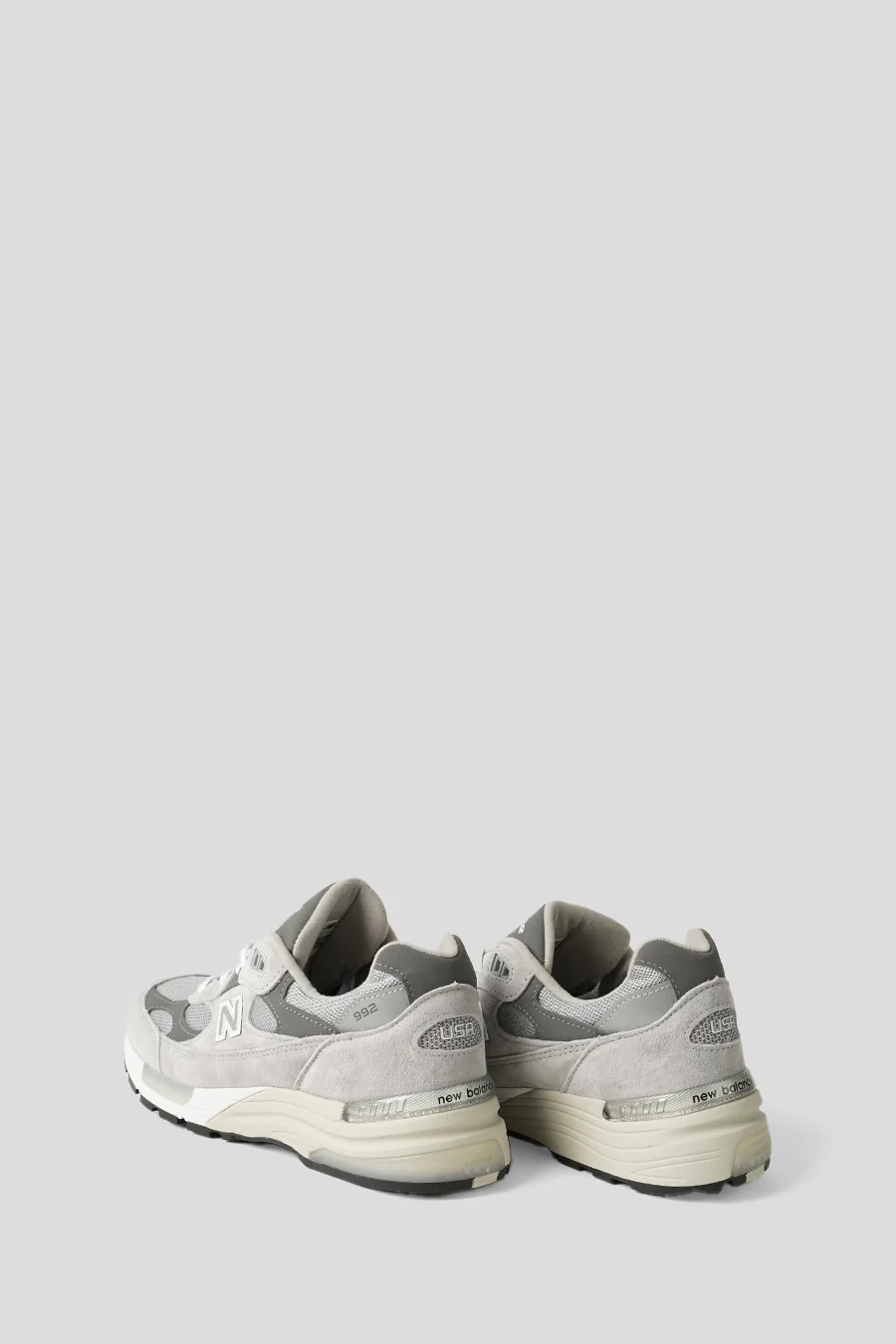 SNEAKERS MADE IN USA 992GY GREY ET WHITE - Image 4