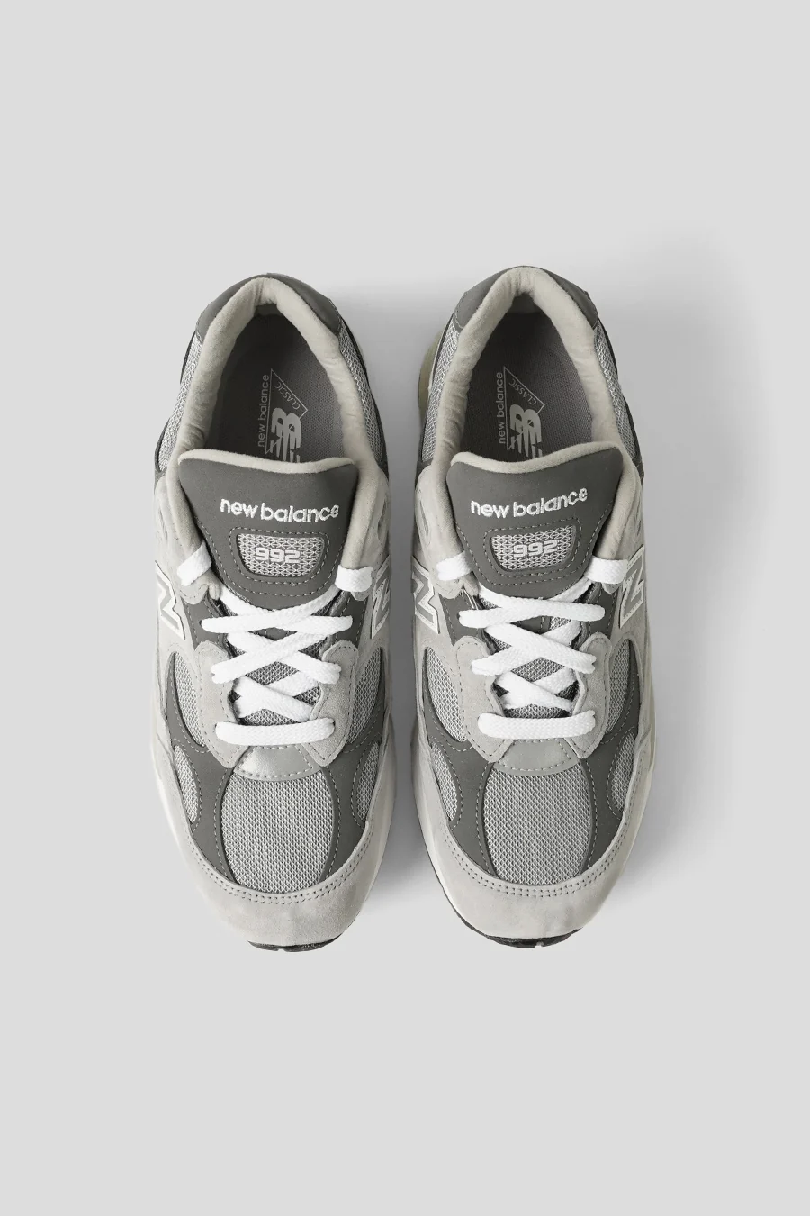 SNEAKERS MADE IN USA 992GY GREY ET WHITE - Image 5