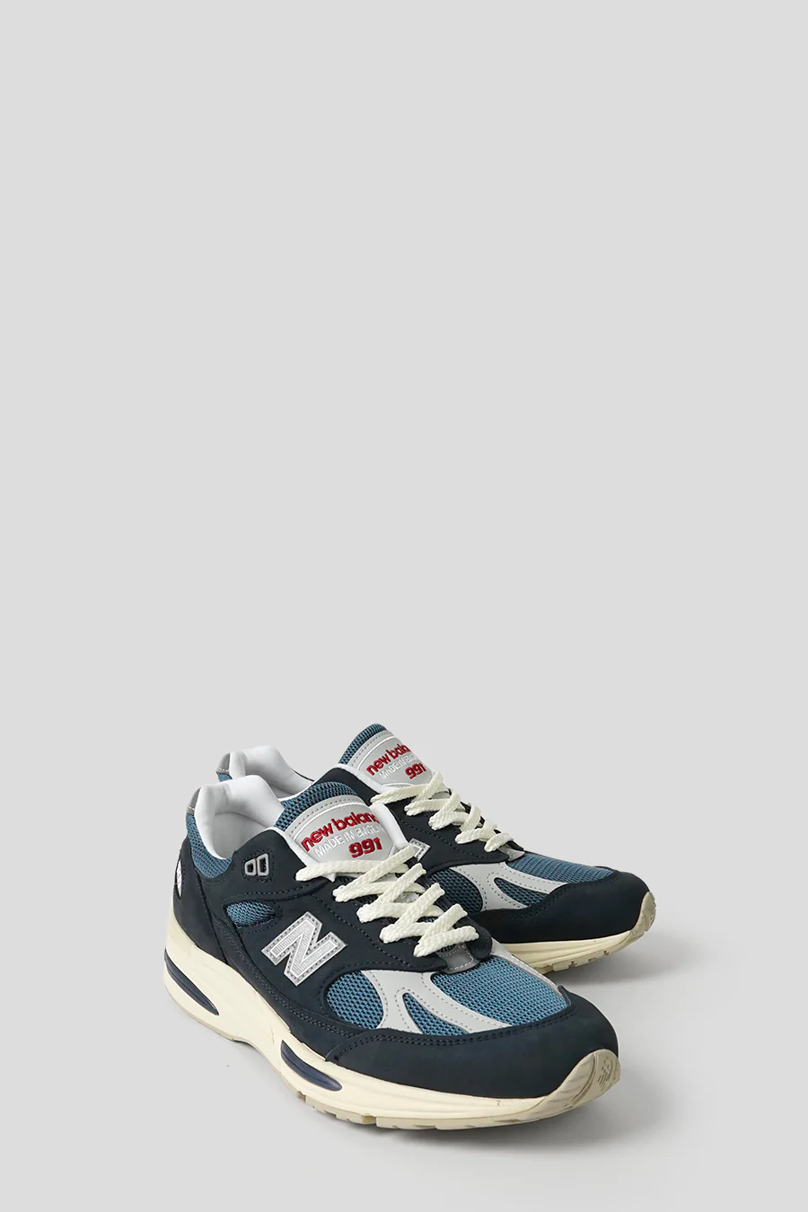 SNEAKERS MADE IN UK 991V2 TOTAL ECLIPSE ET INDIAN TEAL - Image 2
