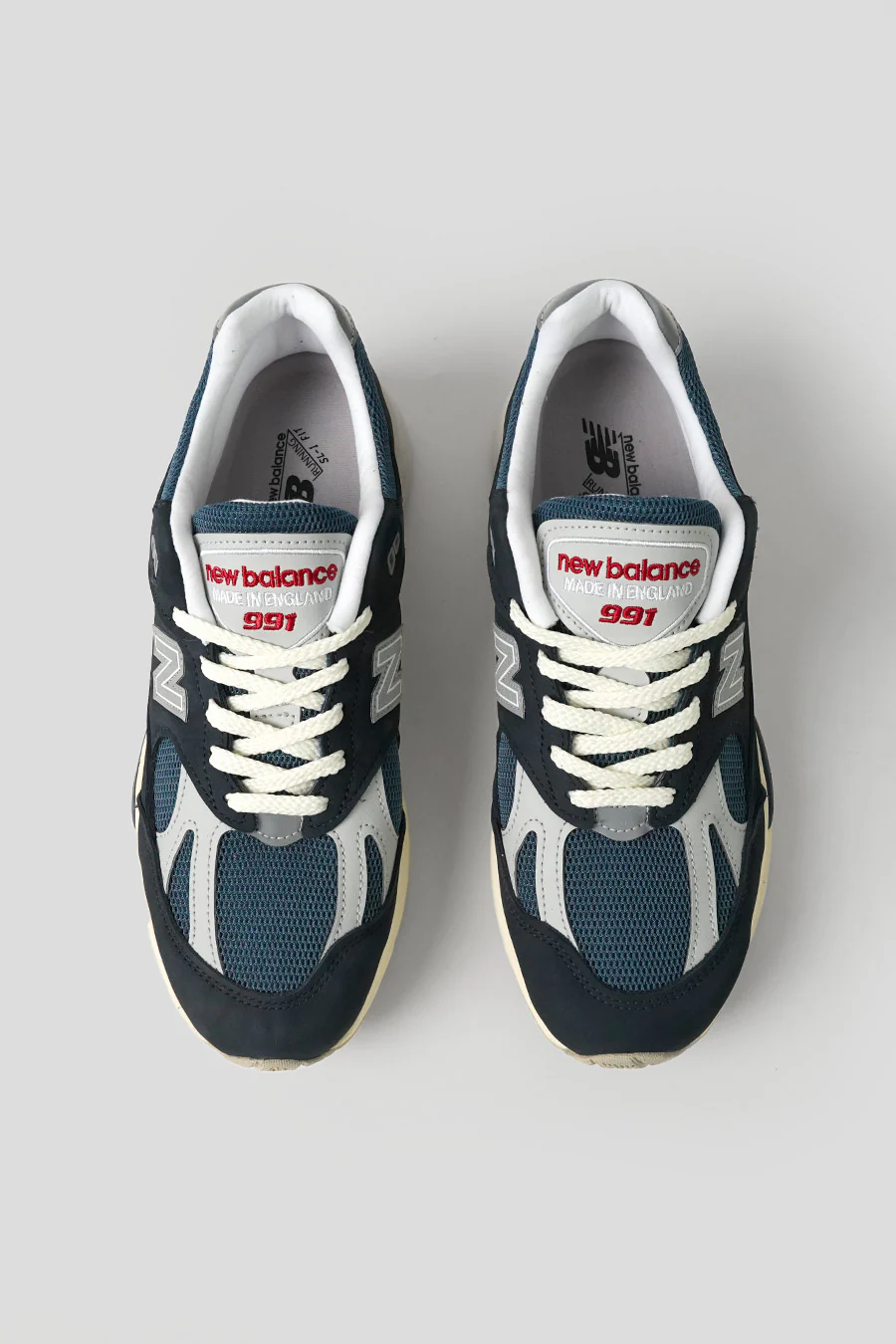 SNEAKERS MADE IN UK 991V2 TOTAL ECLIPSE ET INDIAN TEAL - Image 5