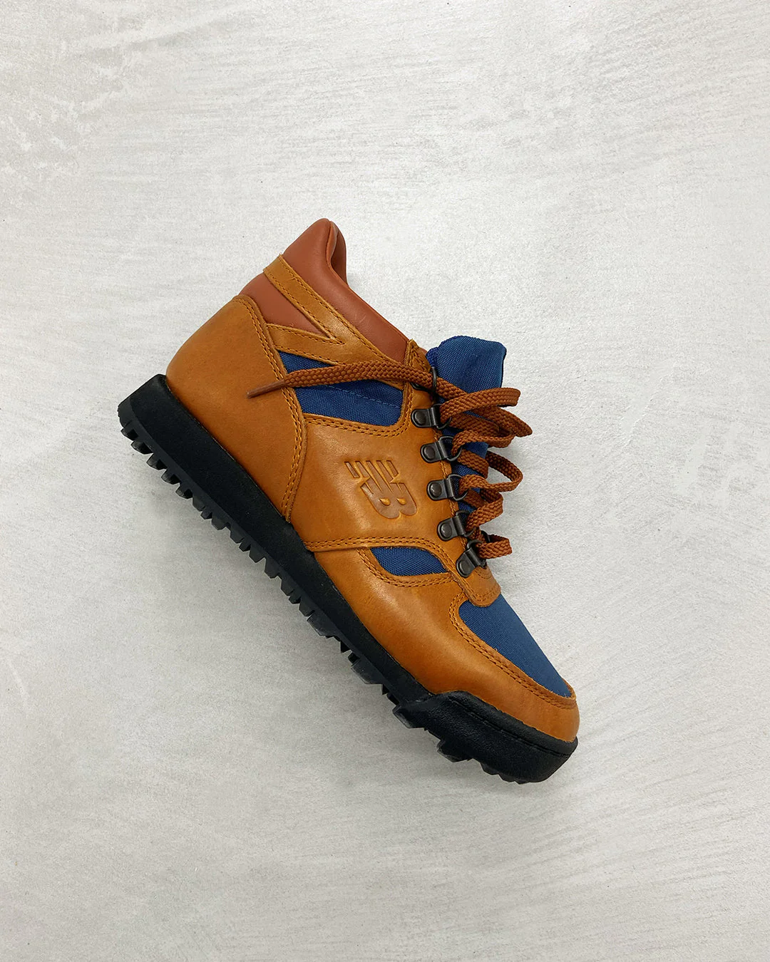 SNEAKERS URAINOG MARRON / BLEU MARINE - Image 2