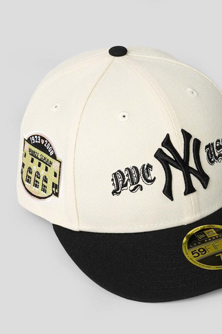 CASQUETTE 59FIFTY LP NY YANKEES MLB CRĂME ET NOIR - Image 2
