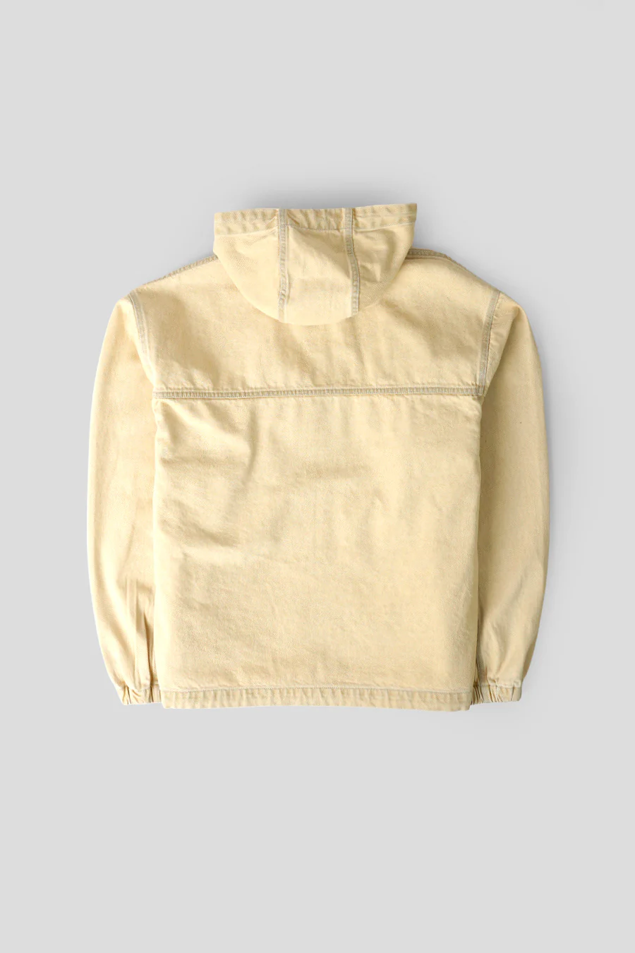 VESTE EN JEAN DE TRAVAIL BEIGE - Image 3
