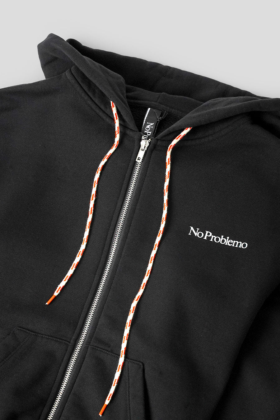 HOODIE ZIPPÉ MINI PROBLEMO NOIR - Image 2