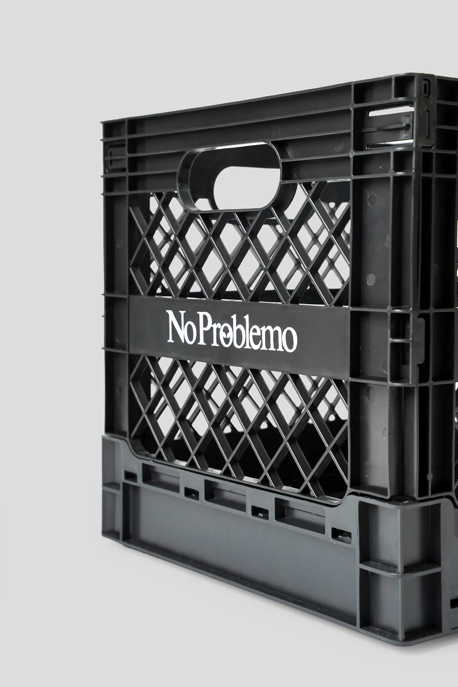 CAISSE POUR VINYLES NOIRE - Image 2