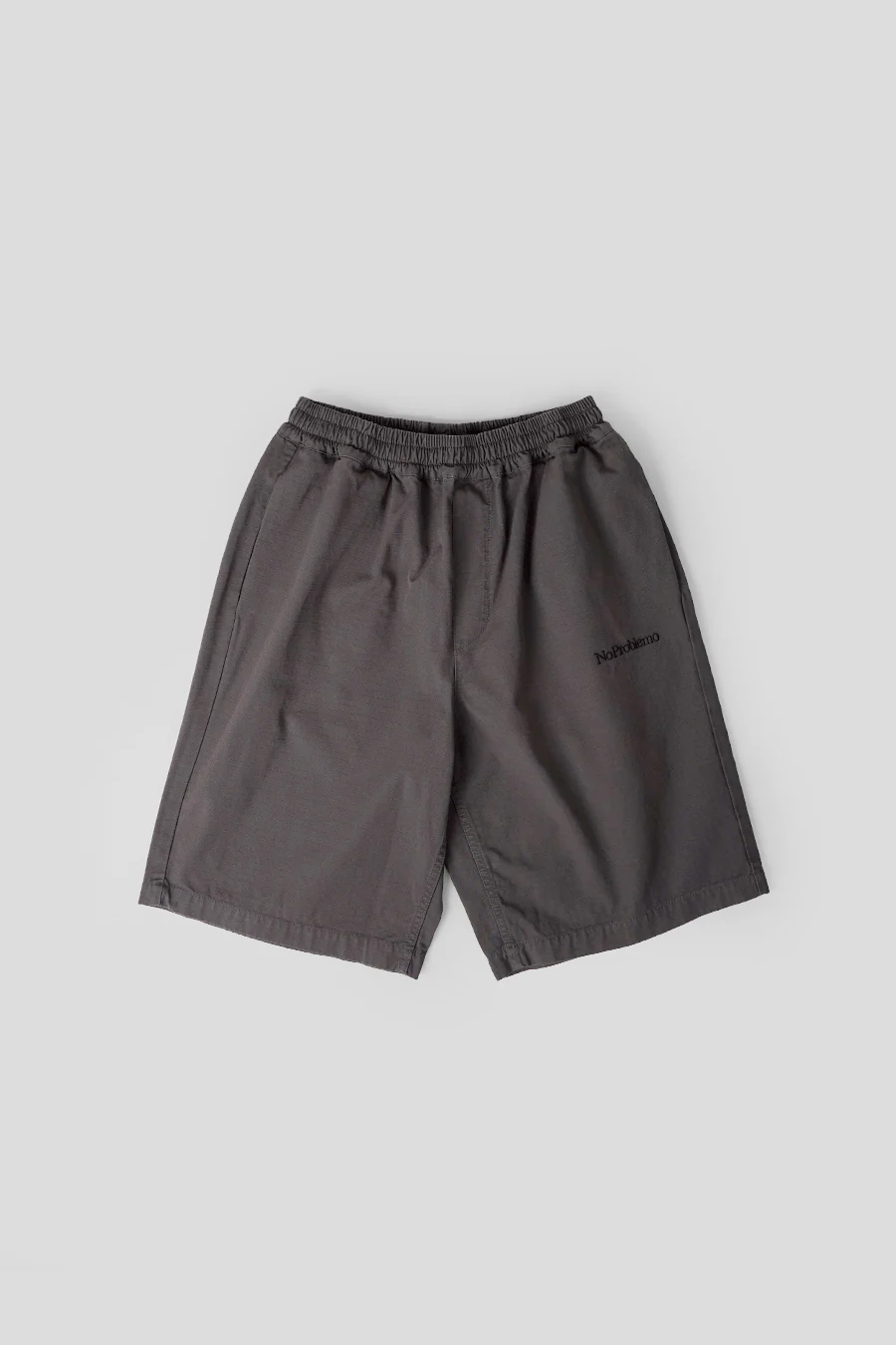 SHORT EN RIPSTOP CHARBON