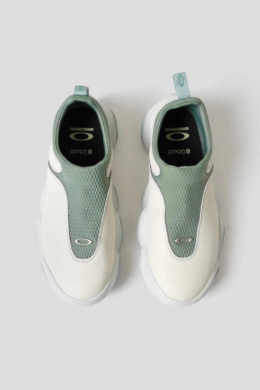 SNEAKERS LEATHER FLESH FACTORY TEAM LILY PAD ET WHITE - Image 6