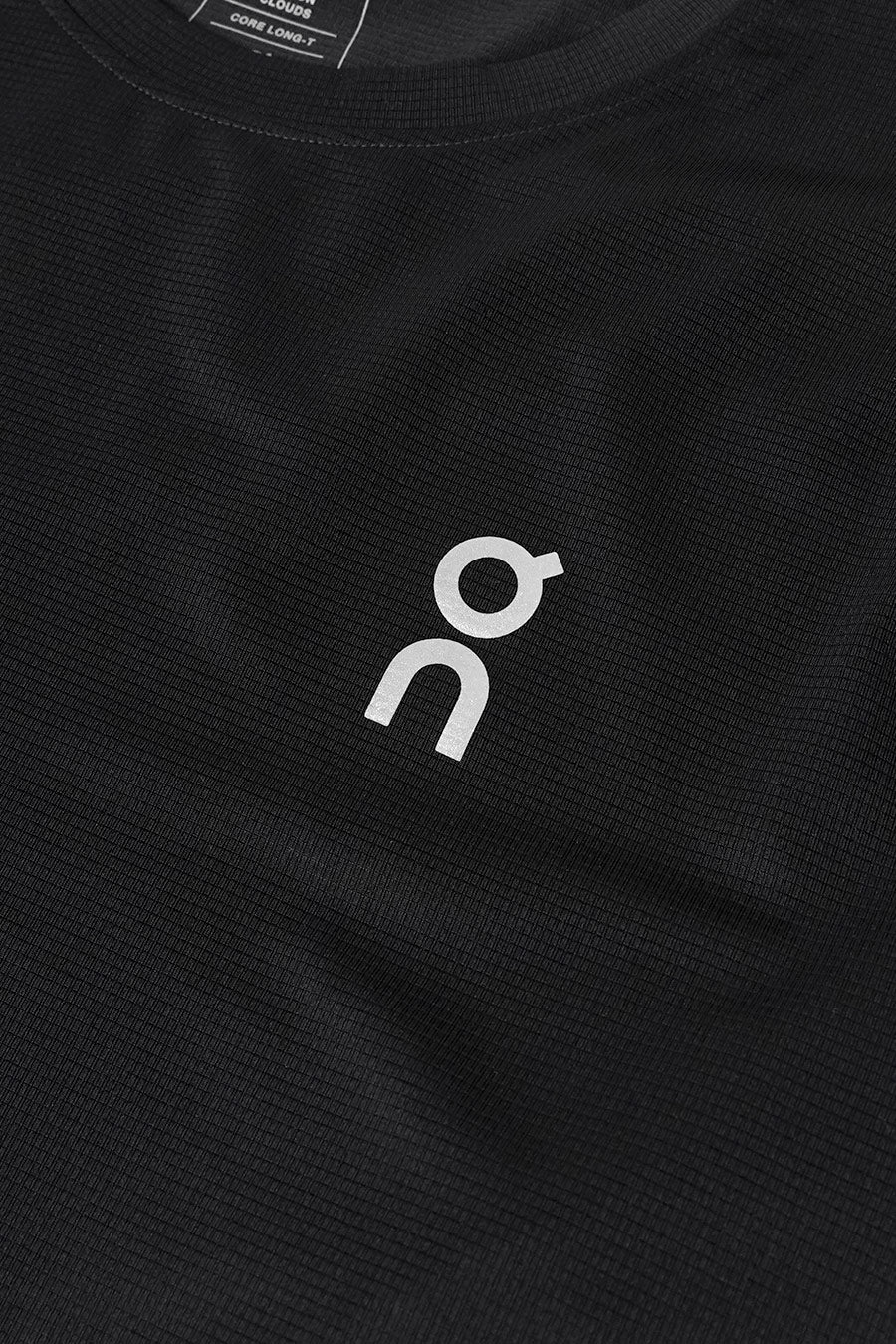 T-SHIRT MANCHES LONGUES NOIR - Image 2