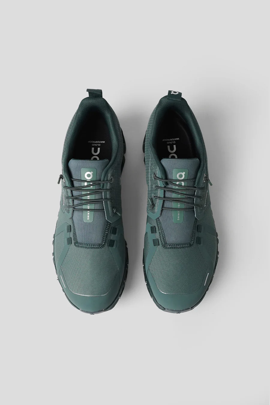 SNEAKERS CLOUD 6 WATERPROOF OLIVE ET EVERGREEN - Image 5