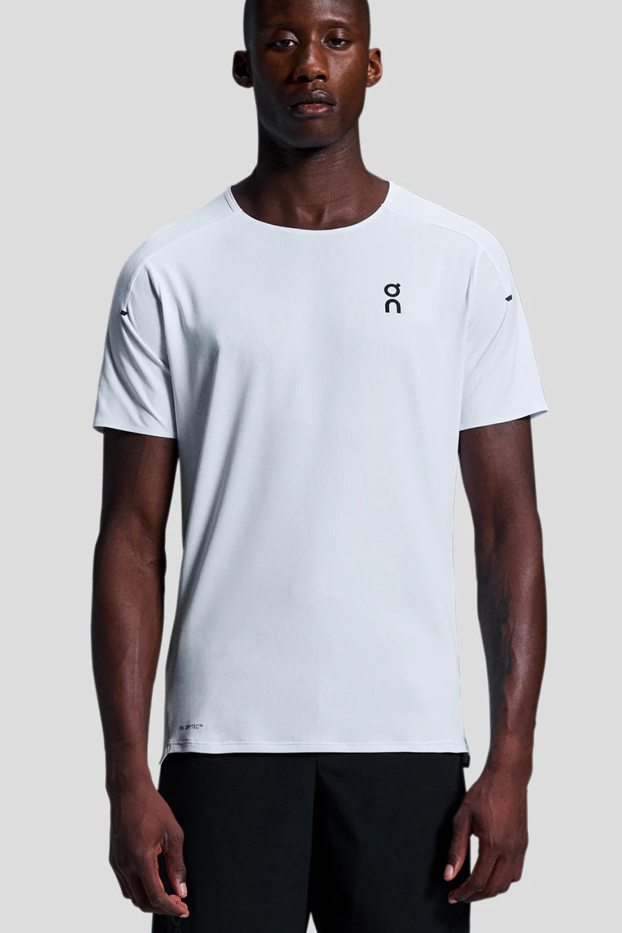 T-SHIRT PERFORMANCE BLANC ET ARGENT - Image 2