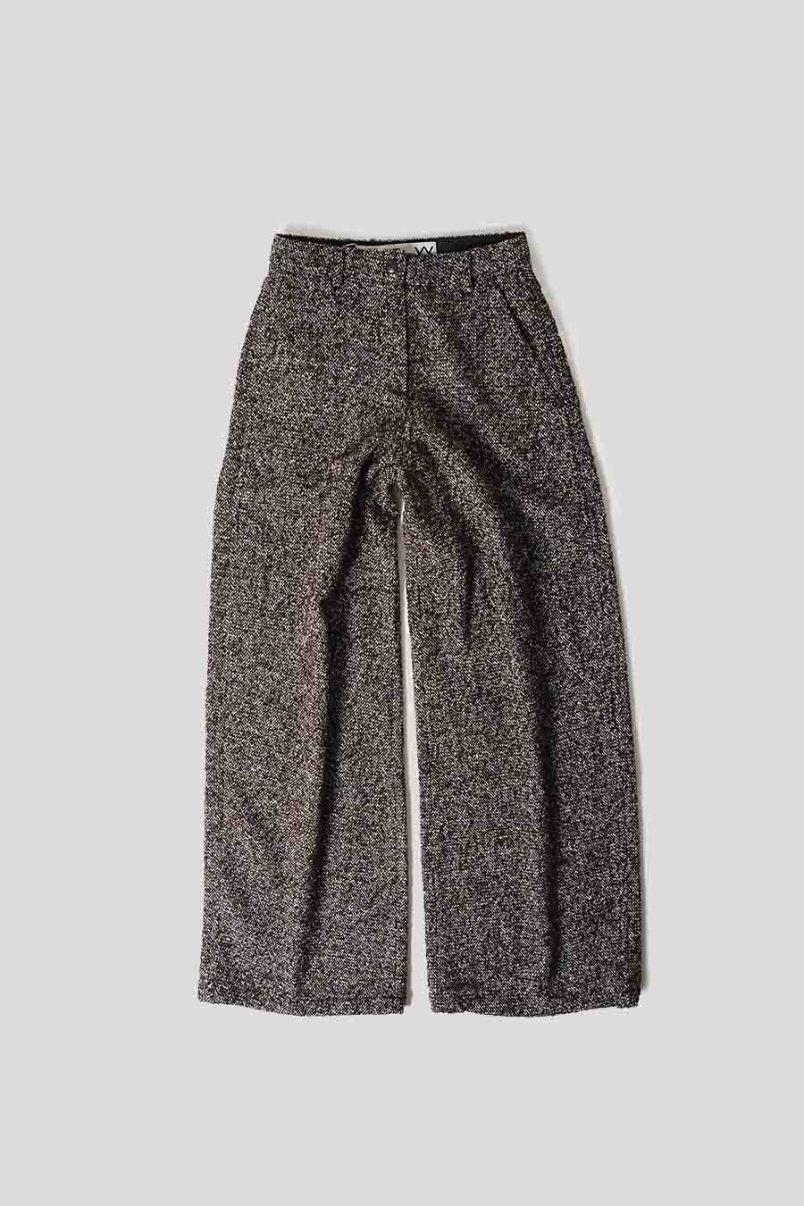 PANTALON LARGE MARRON
