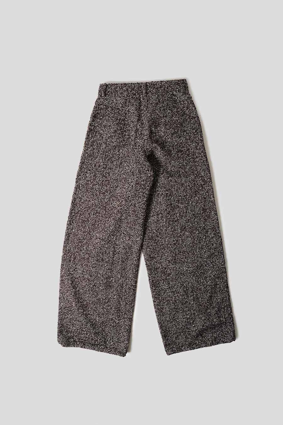 PANTALON LARGE MARRON - Image 3