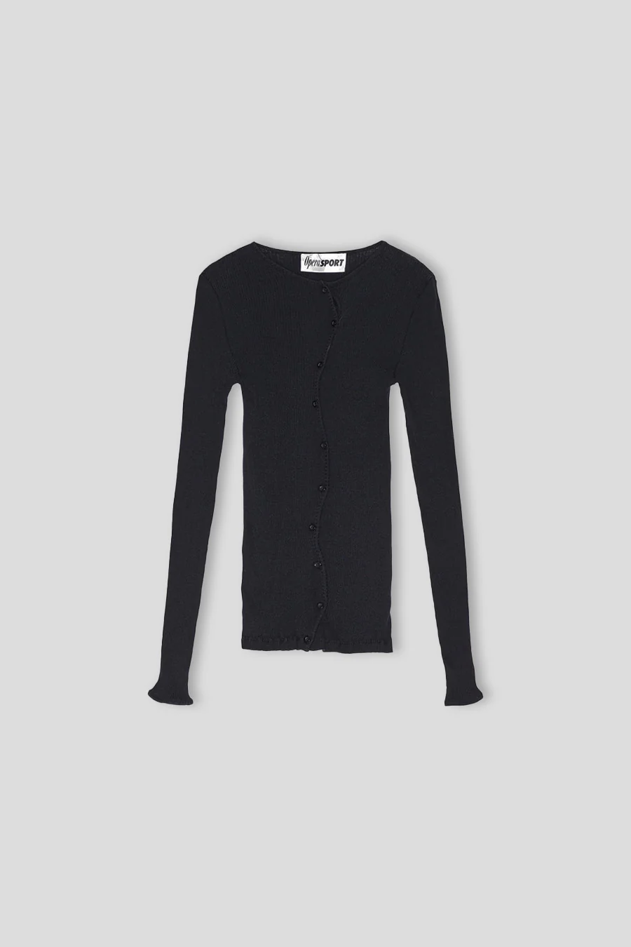 TOP CLAIRE SEAMLESS NOIR