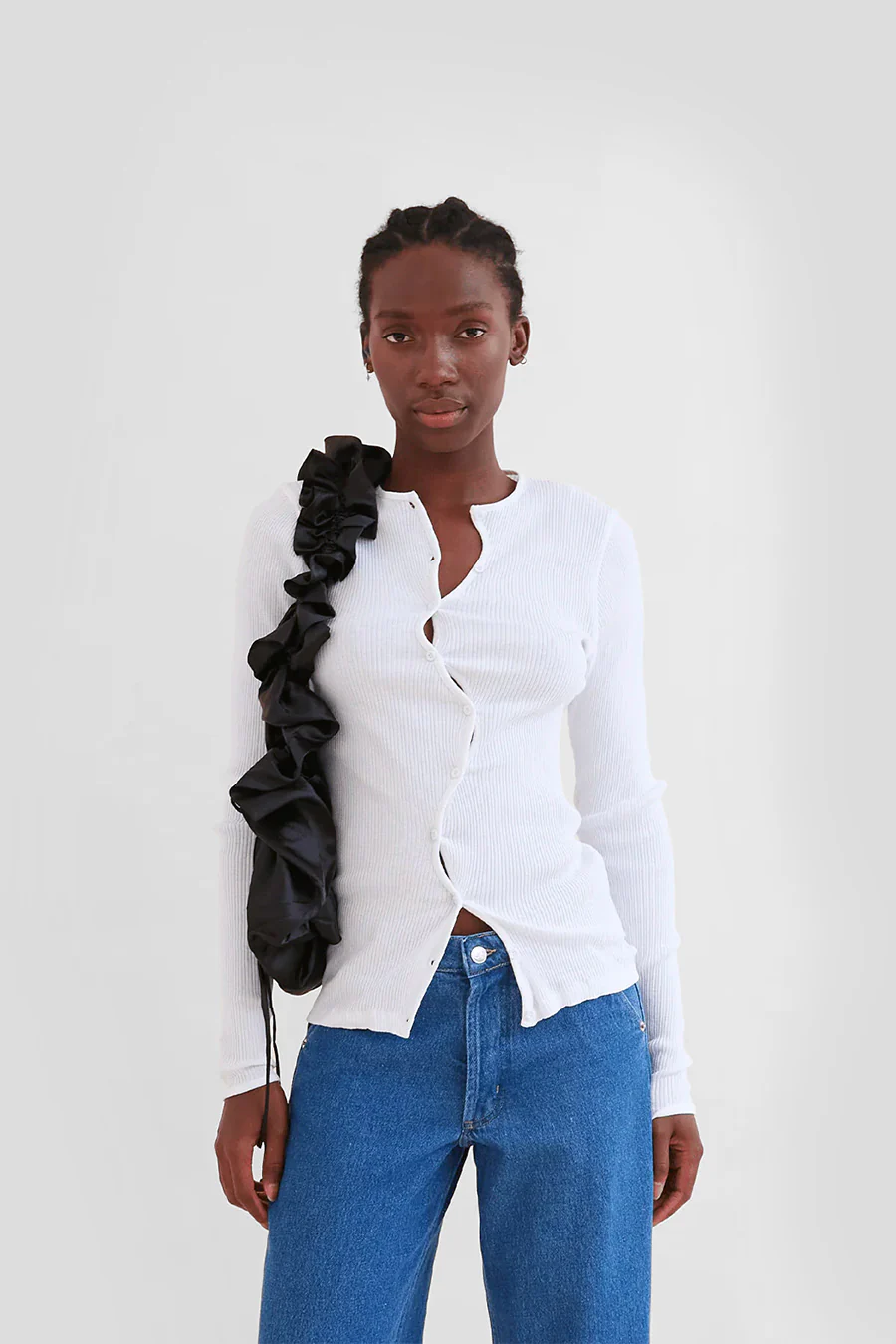 CARDIGAN CLAIRE SEAMLESS BLANC