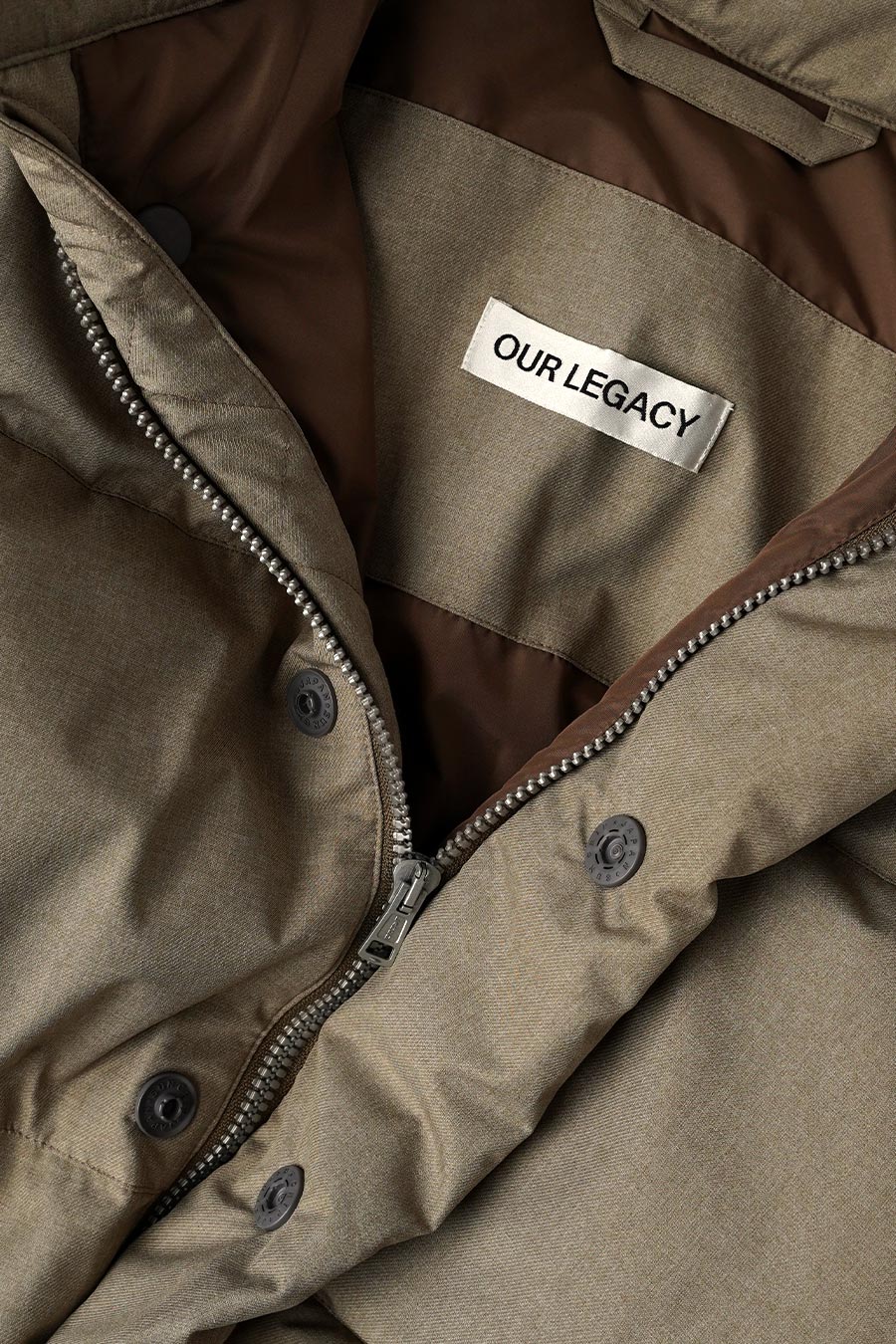 VESTE INHALE PUFFA BEIGE - Image 2