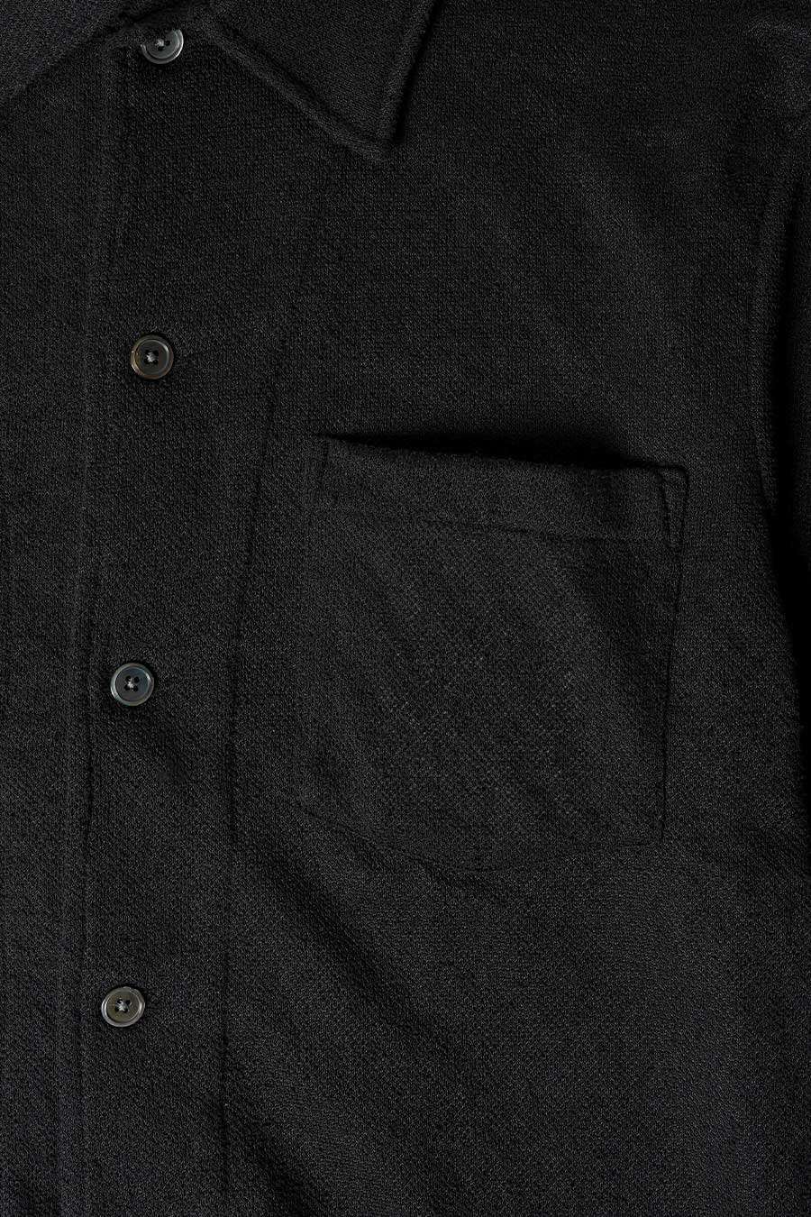 CHEMISE MANCHE COURTE NOIRE - Image 2