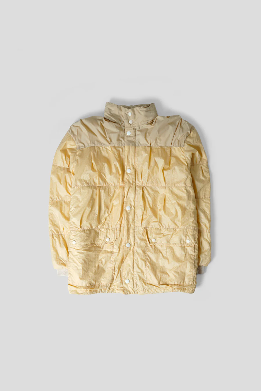 VESTE EXHAUST PUFFA JAUNE CRĂME