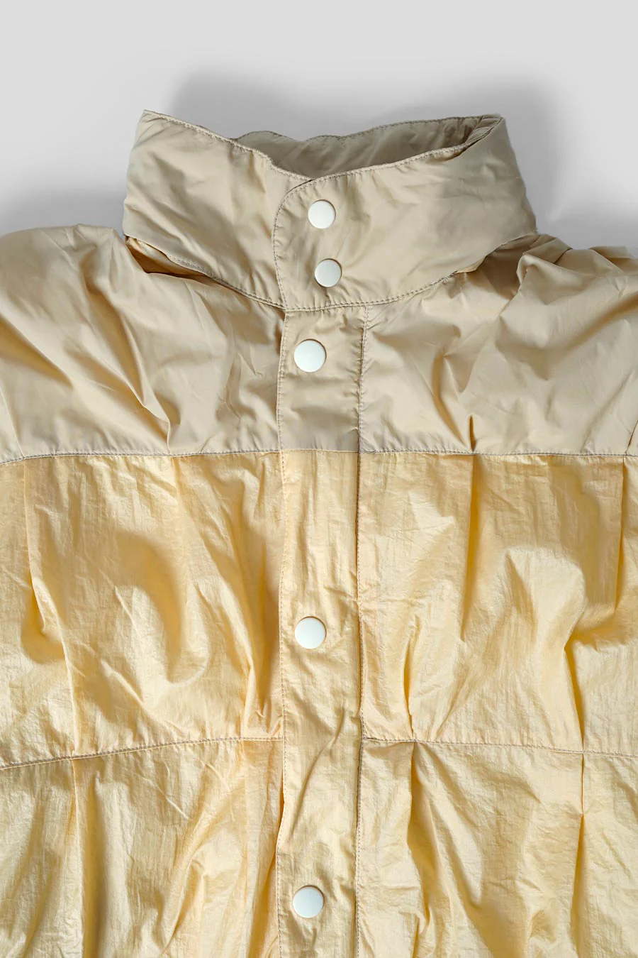 VESTE EXHAUST PUFFA JAUNE CRĂME - Image 2