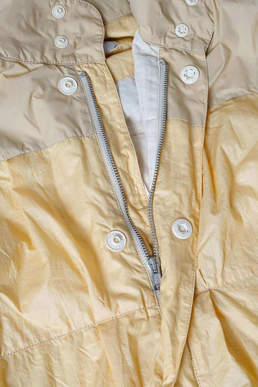 VESTE EXHAUST PUFFA JAUNE CRĂME - Image 3
