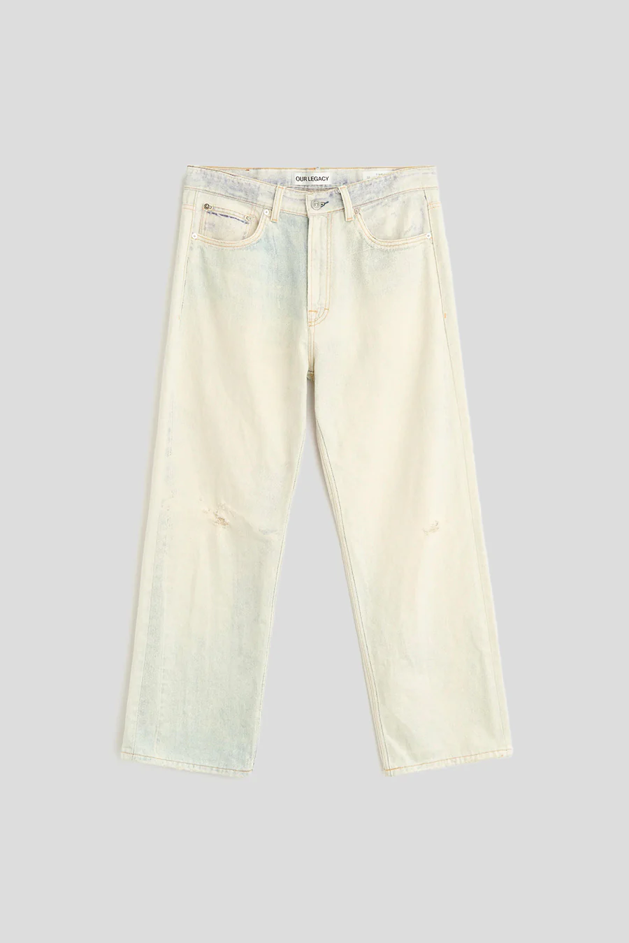 JEAN THIRD CUT DIGITAL COFFE PRINT