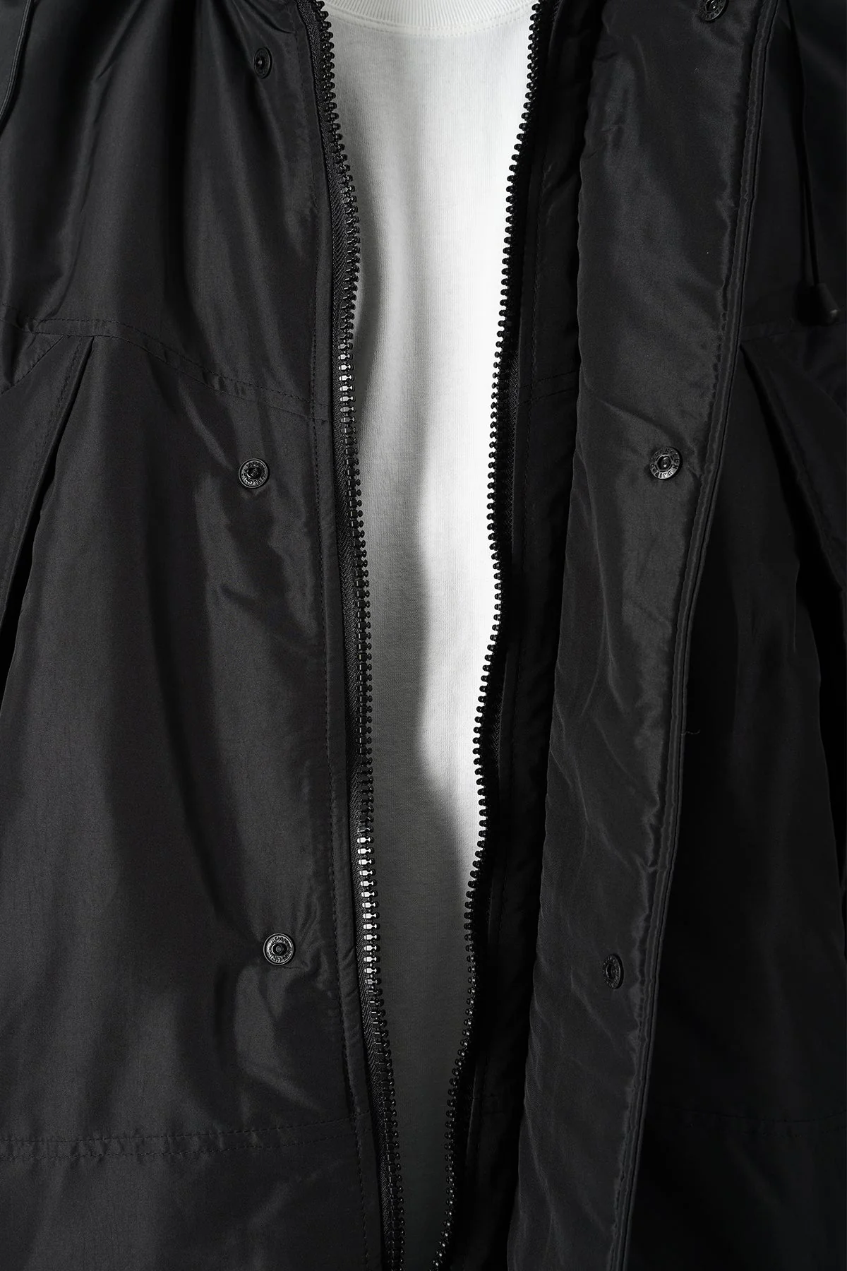 PARKA FENRIR BLACK RECYCLED POLY - Image 2
