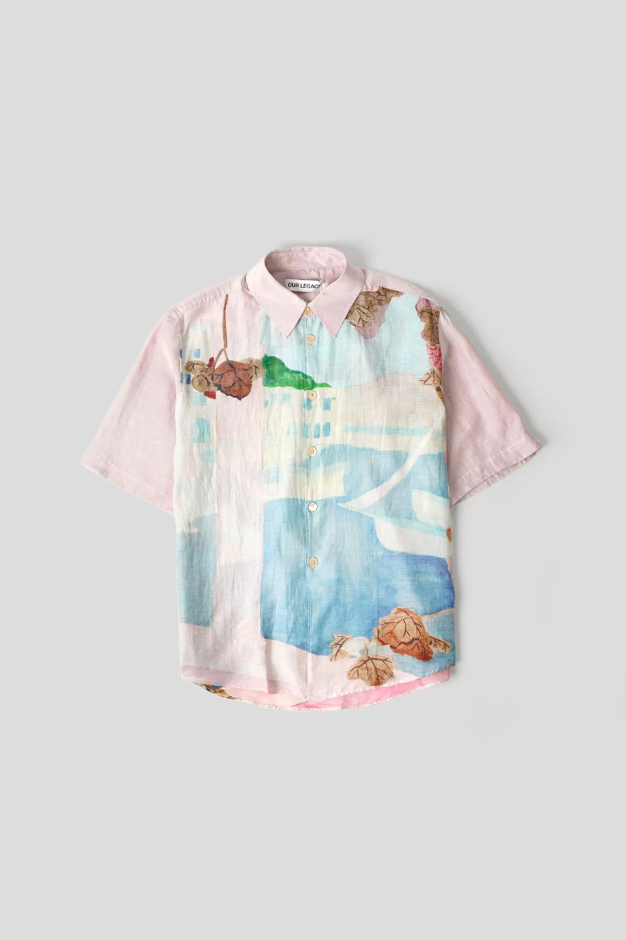 CHEMISE À MANCHES COURTES MARINA VISTA PRINT