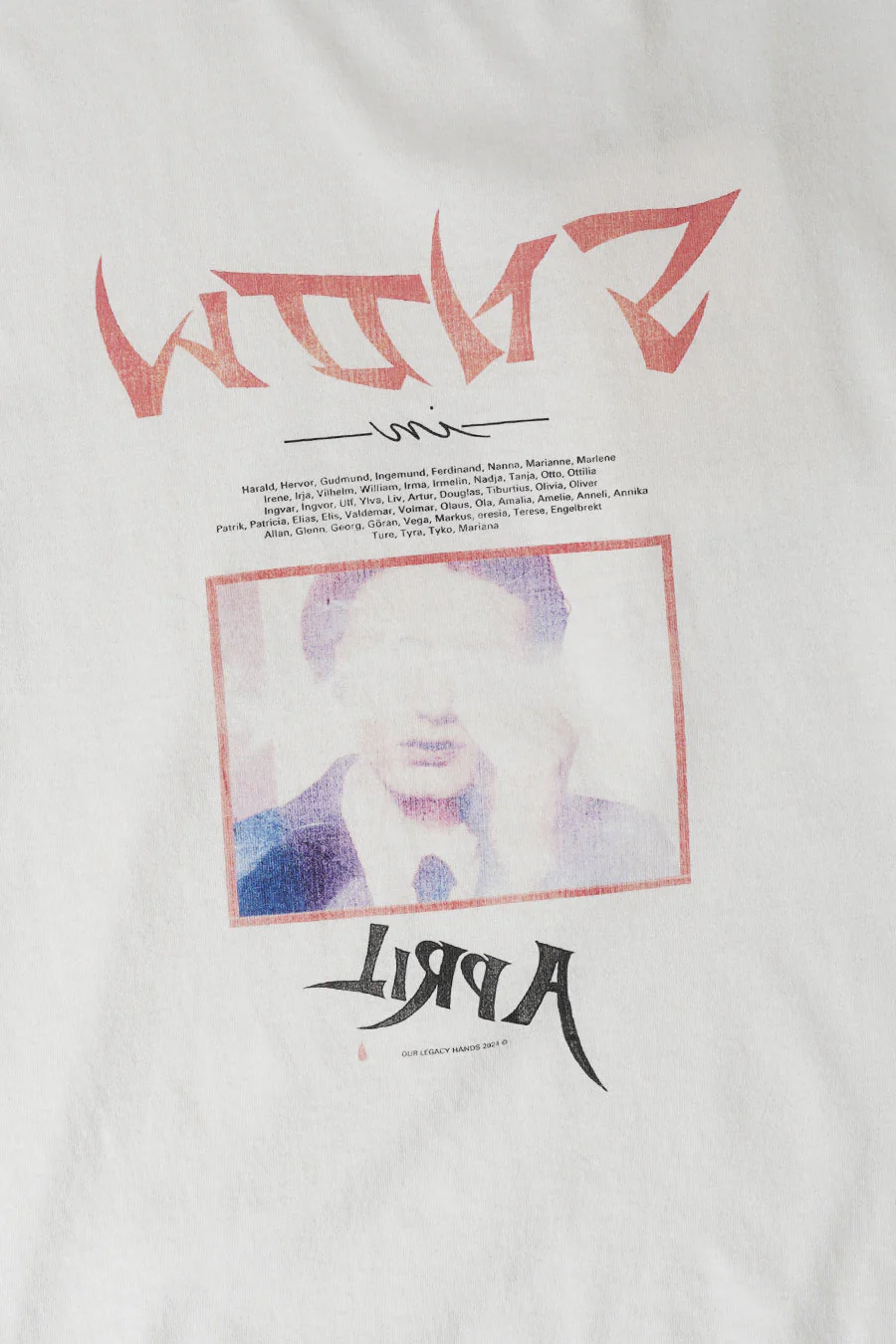 T-SHIRT TANKER SHIGATSU PRINT SNOW - Image 2