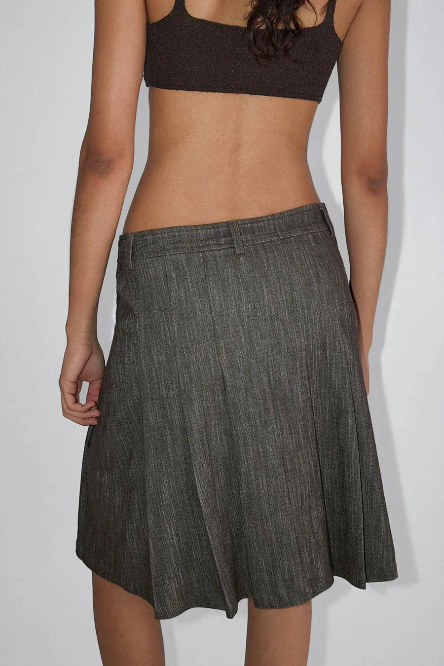 JUPE LAI MARRON - Image 3
