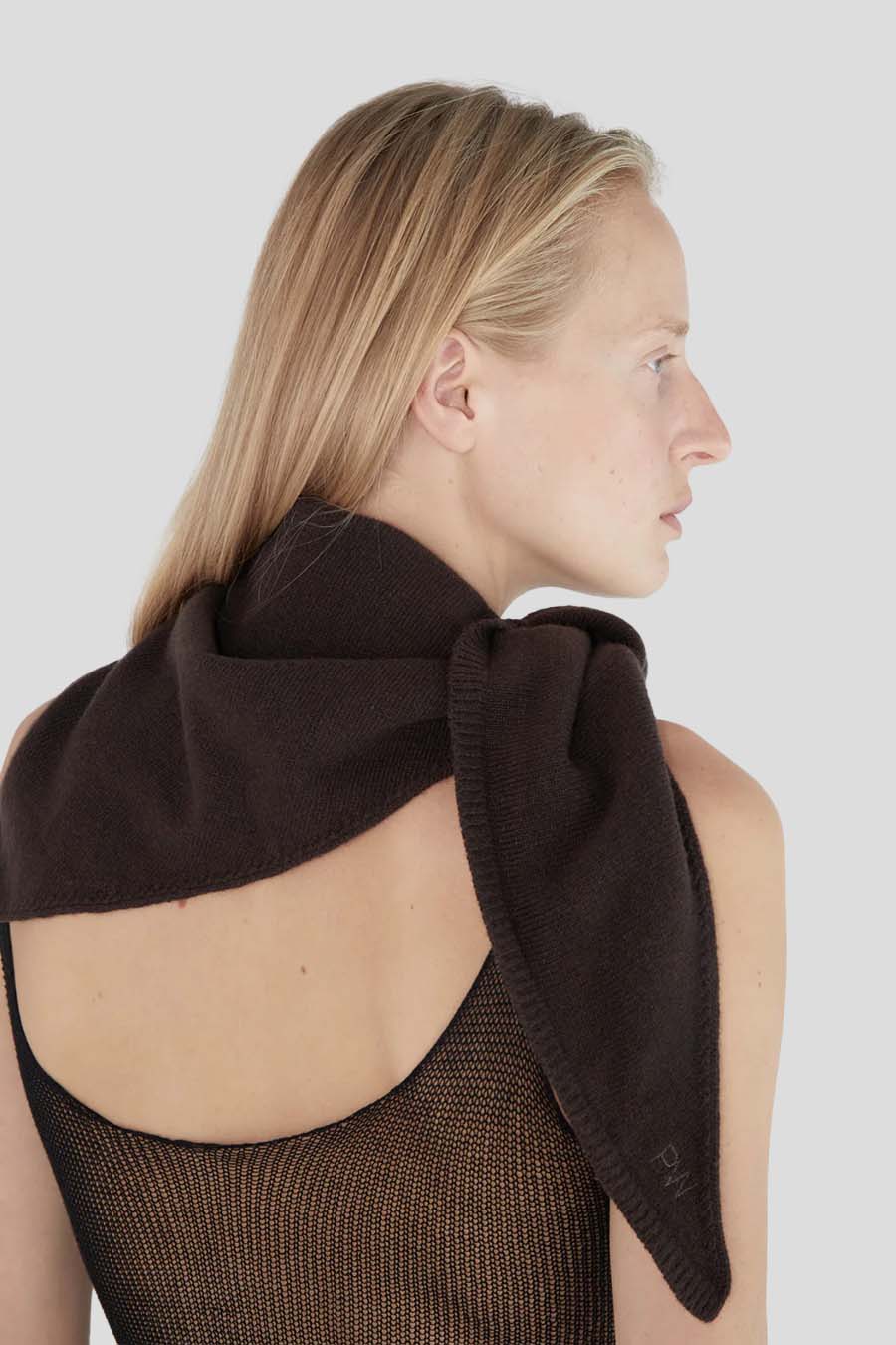 ÉCHARPE PRIMA MARRON - Image 2