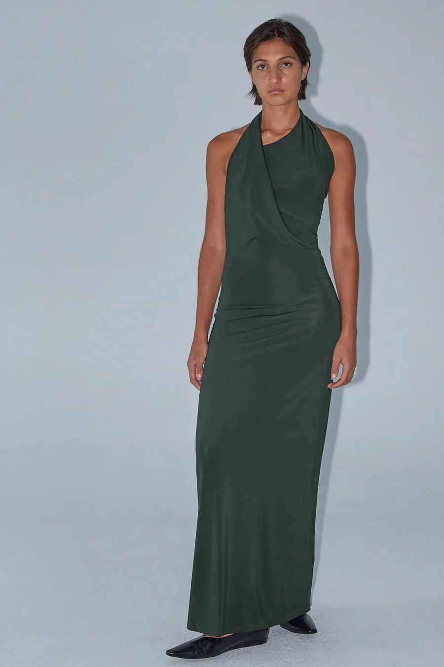ROBE NASIRA VERT FONCÉ - Image 3