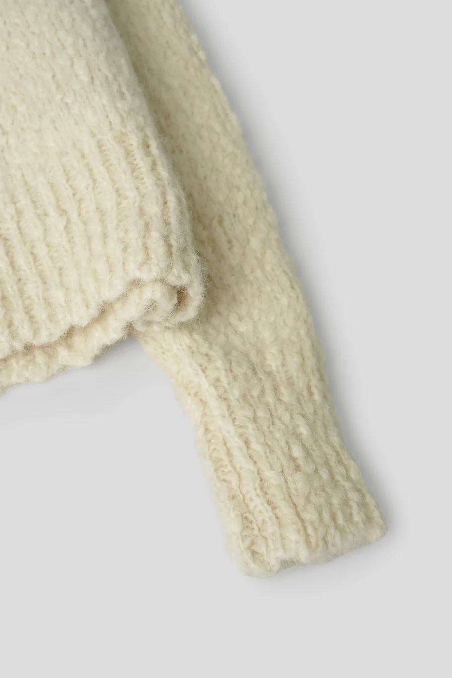 PULL TRICOT SOLO ÉCRU - Image 4