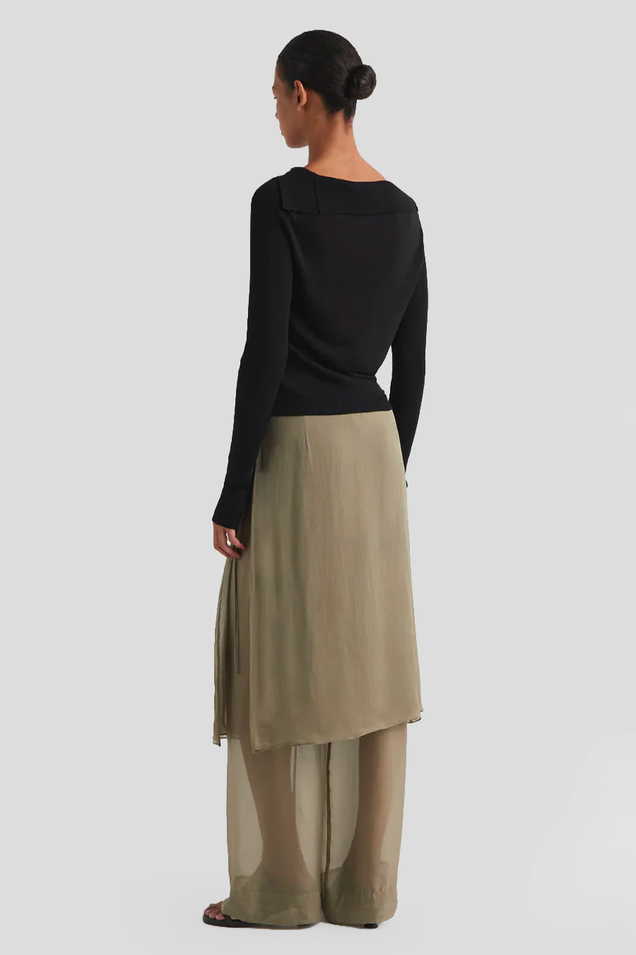 PANTALON SILK LOW ARCHIVE KHAKI