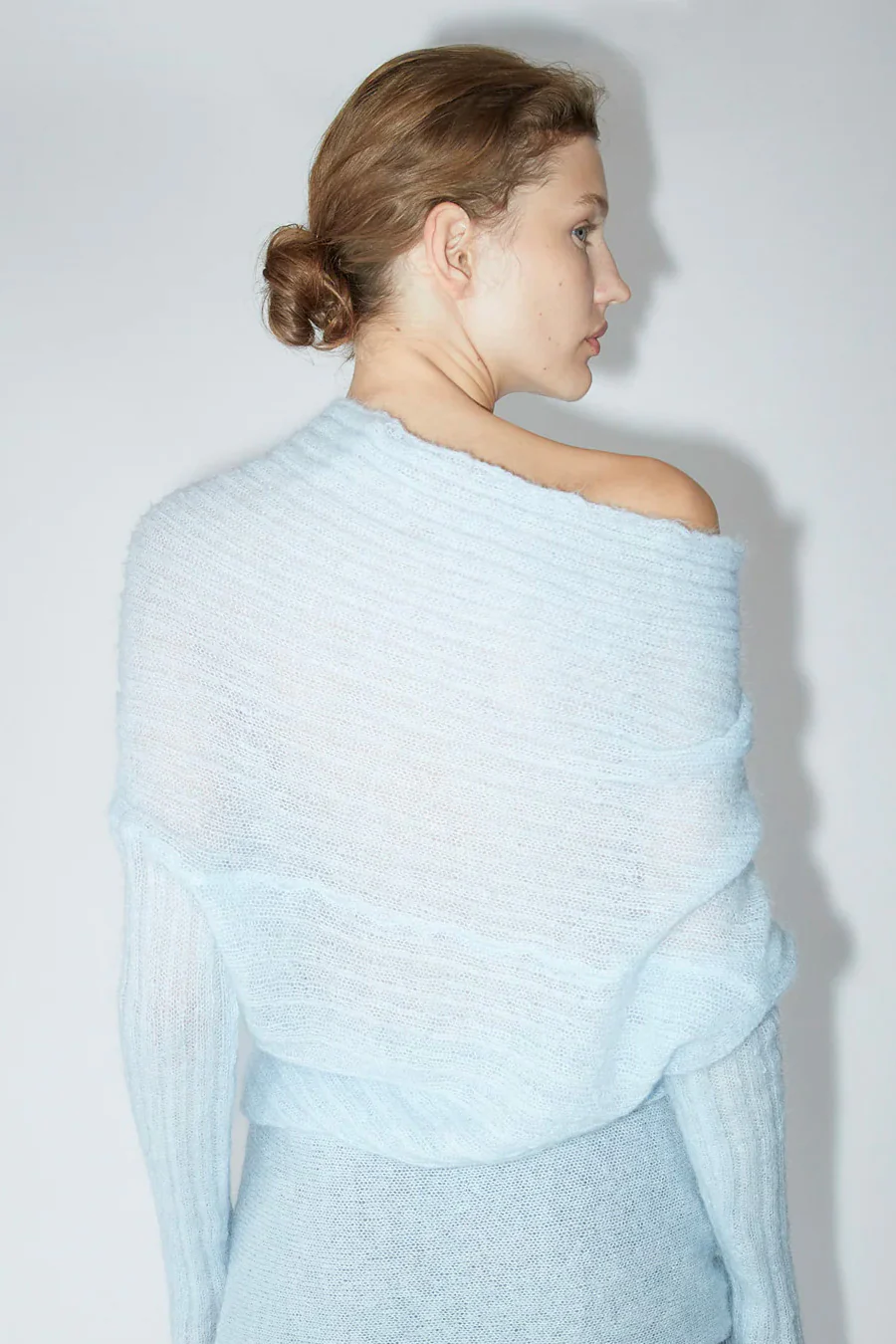 PULL SUTIL BLEU CLAIR - Image 5