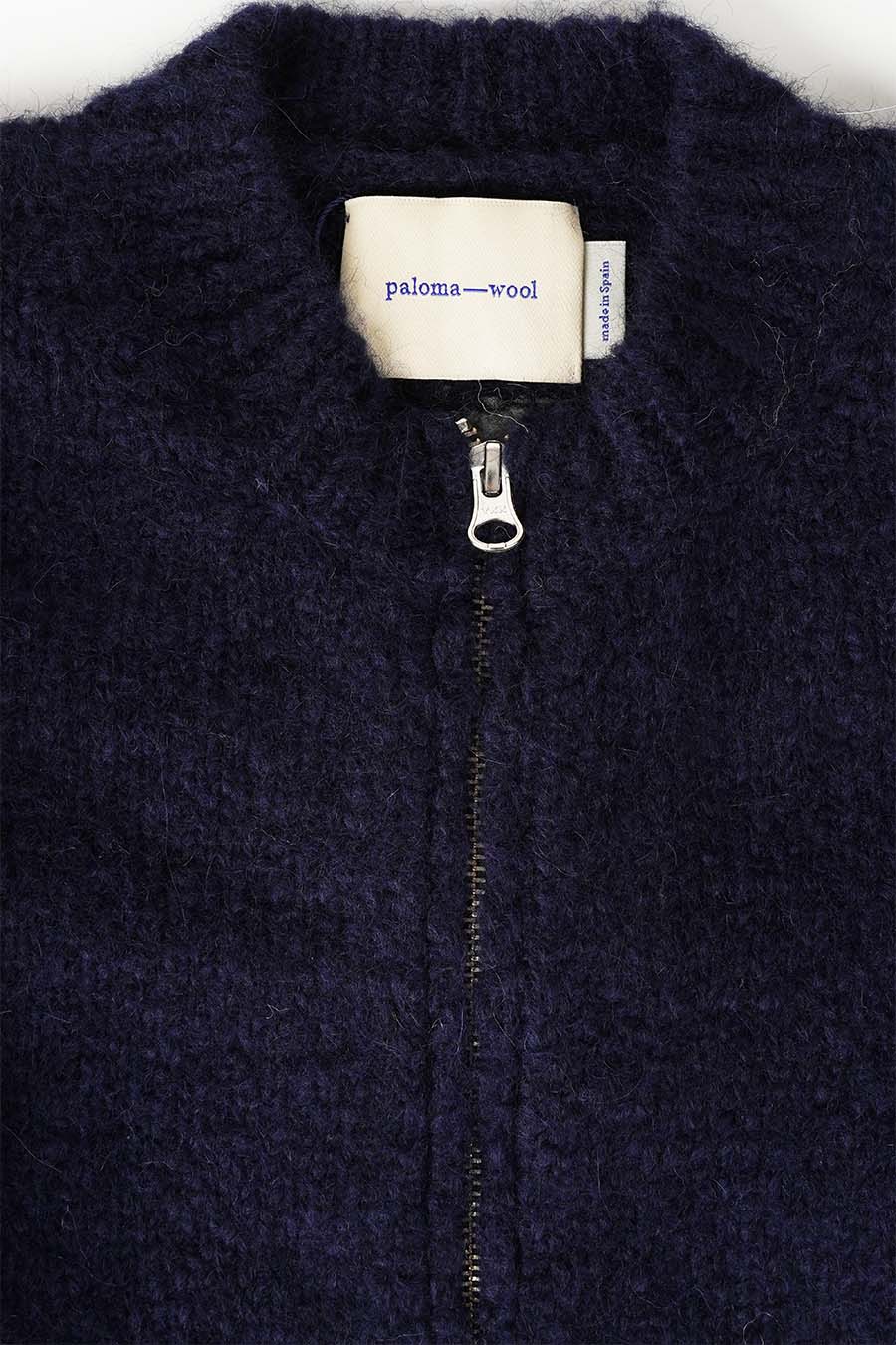CARDIGAN ZIPPÉ PLAISIR BLEU MARINE - Image 3