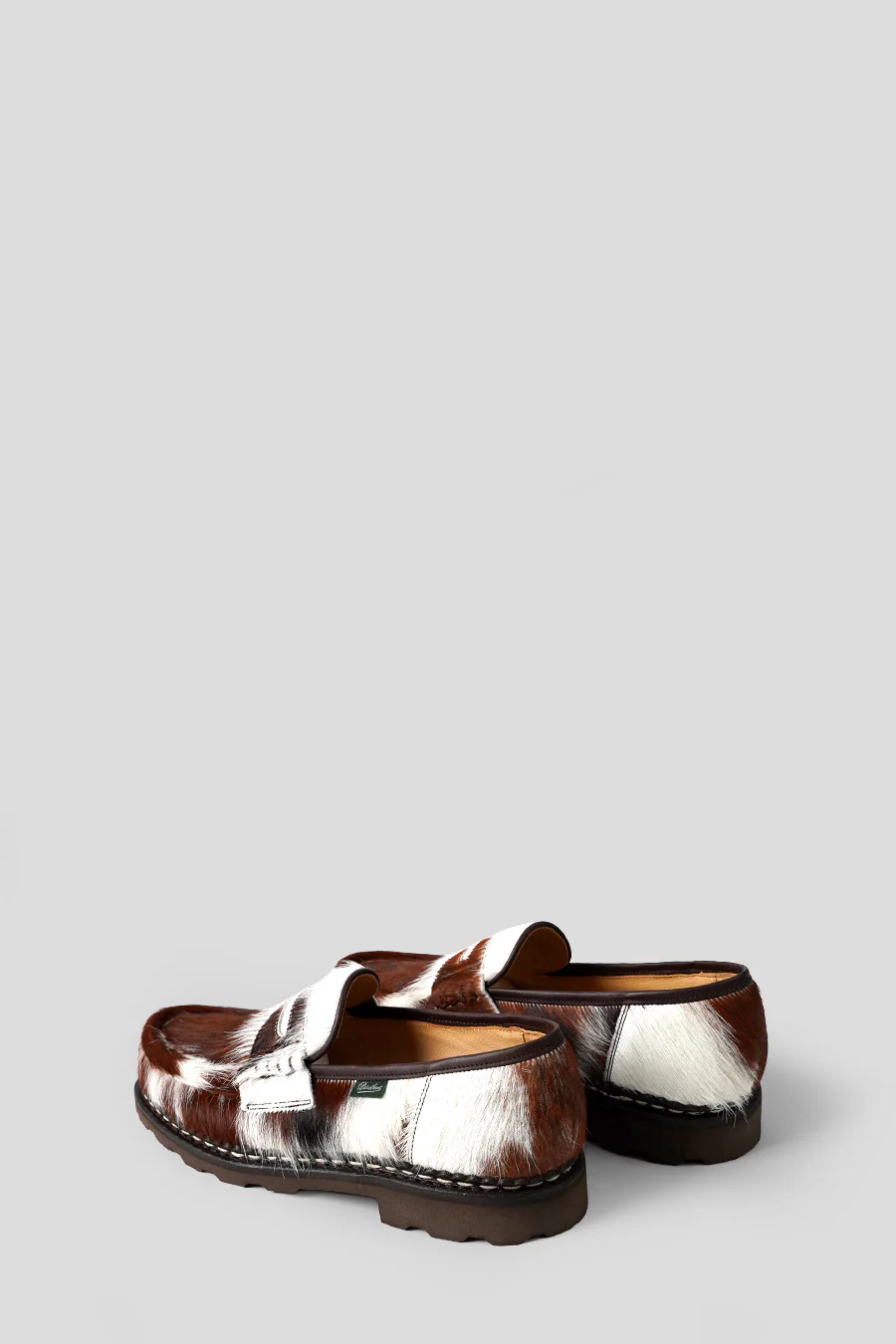 MOCASSINS REIMS MARRON POILS VACHE - Image 4