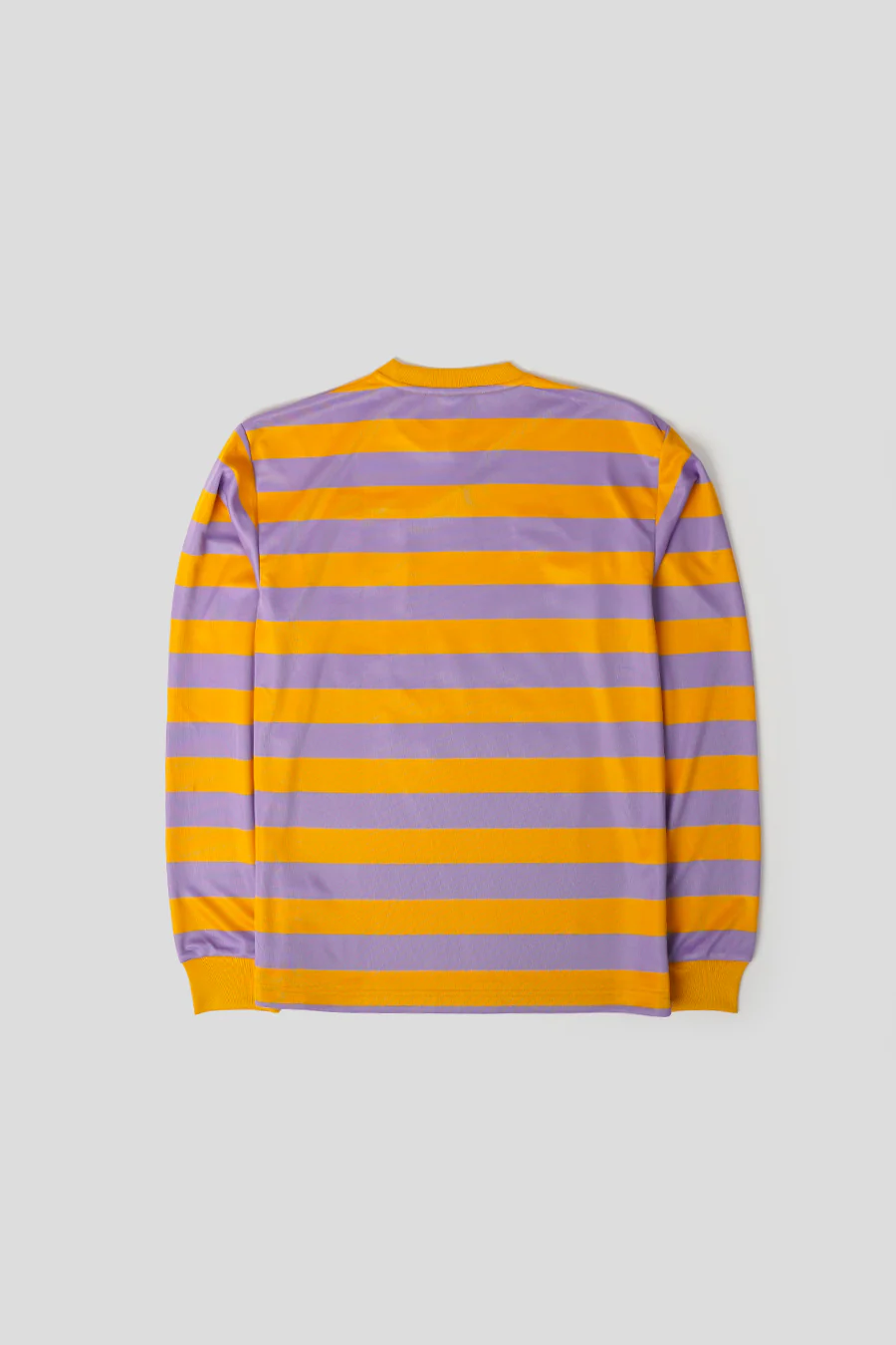 MAILLOT RAYÉ VIOLET ET MOUTARDE - Image 4