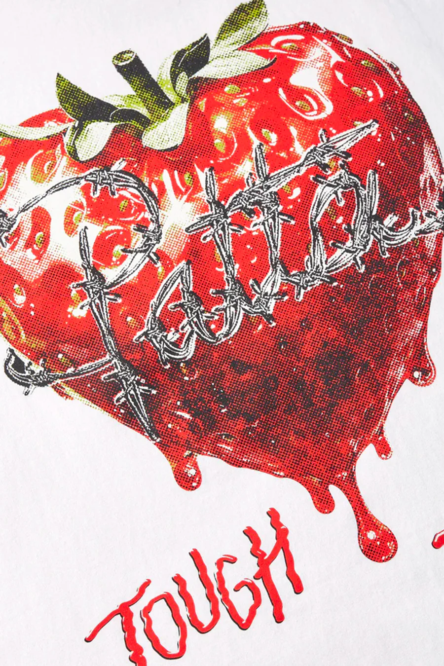 T-SHIRT TOUGH LOVE BLANC - Image 2