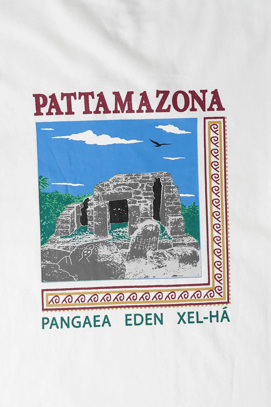 T-SHIRT PATTAMAZONA BLANC - Image 3