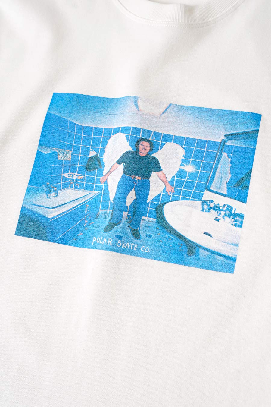 T-SHIRT ANGEL MAN BLANC - Image 2