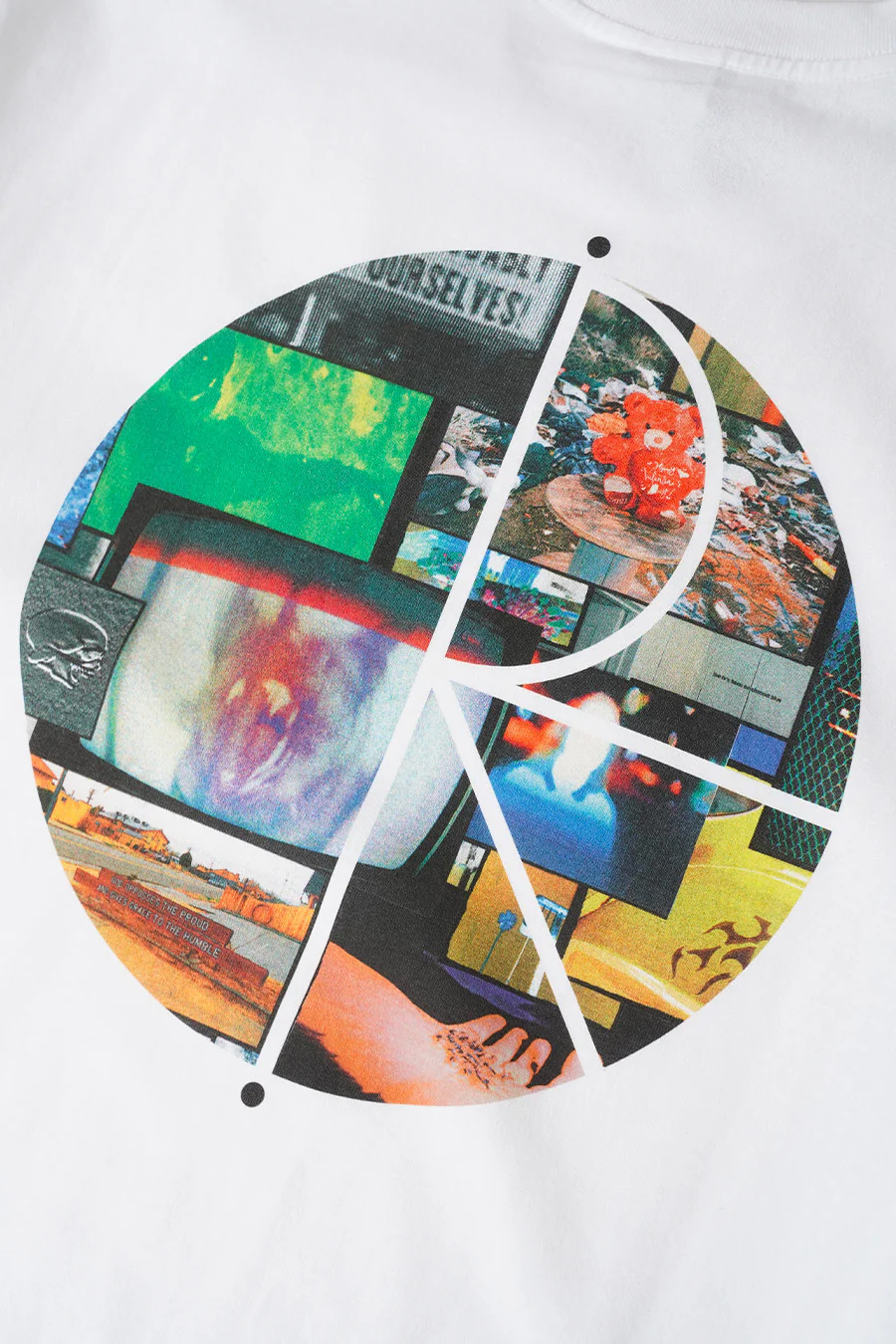 T-SHIRT FILL LOGO BLANC - Image 2