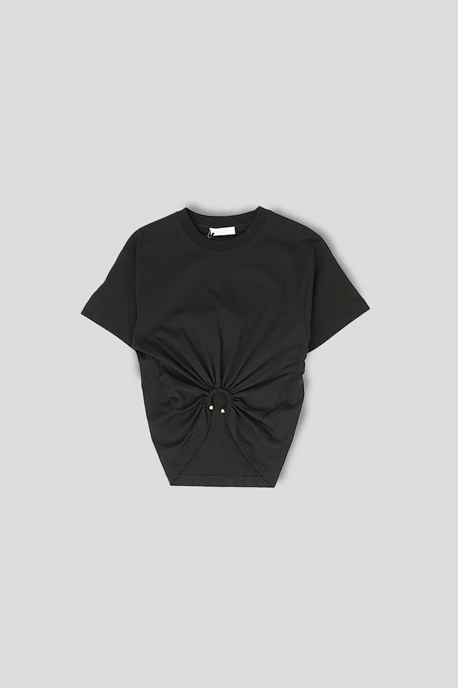 HAUT FRONCÉ AVEC SIGNATURE NOIR