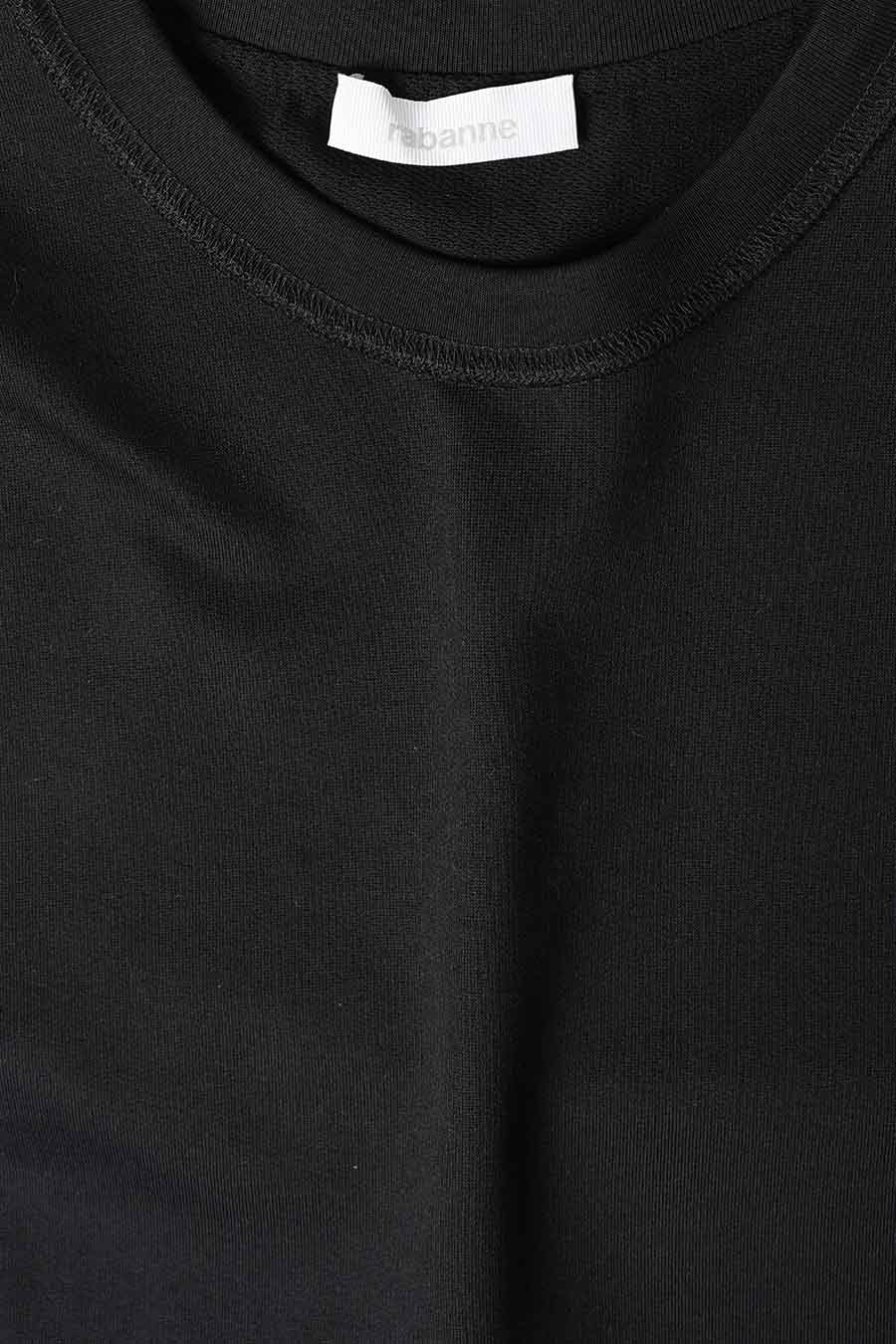 T-SHIRT SANS MANCHES NOIR - Image 4