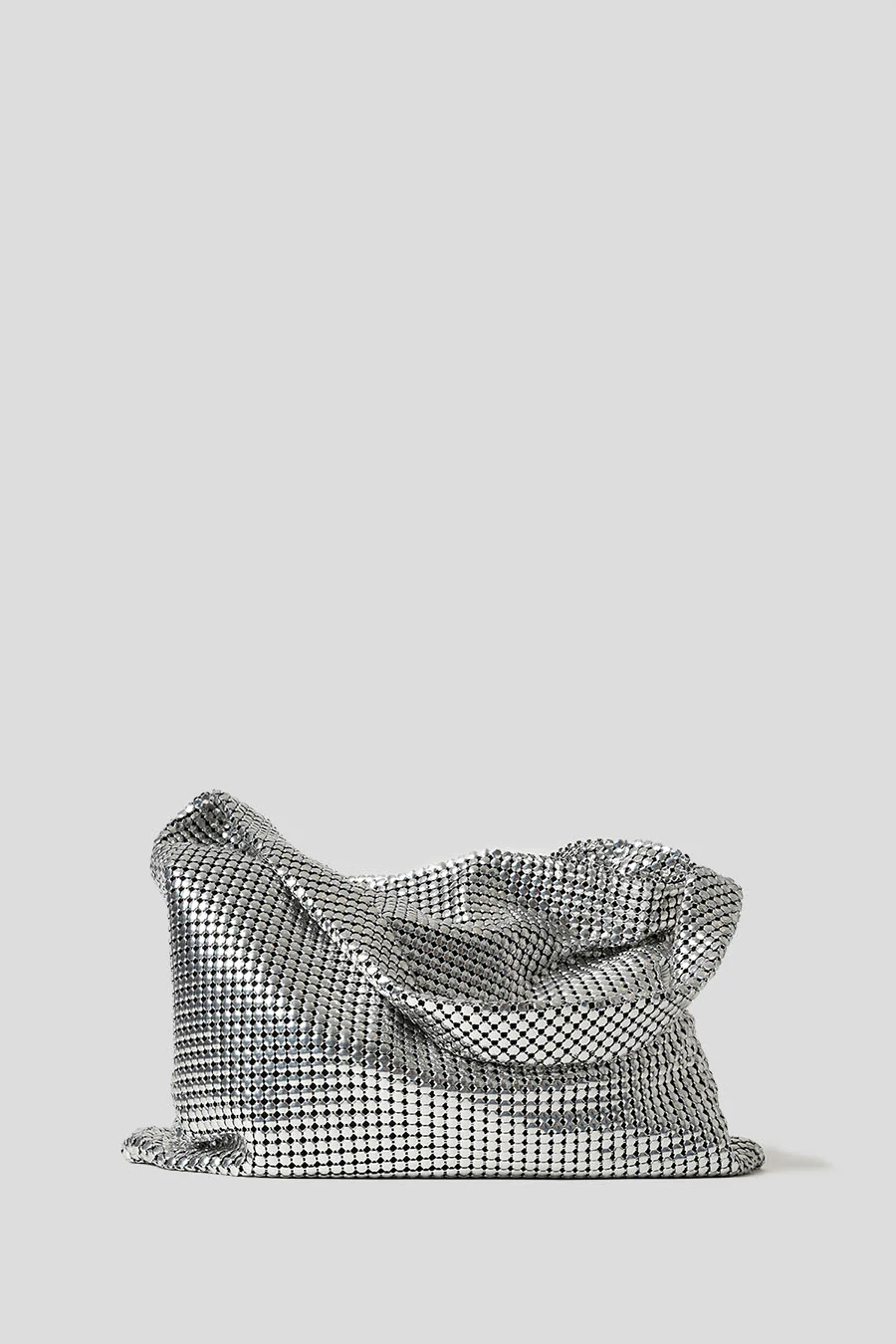 SAC CABAS PIXEL ARGENTÉ