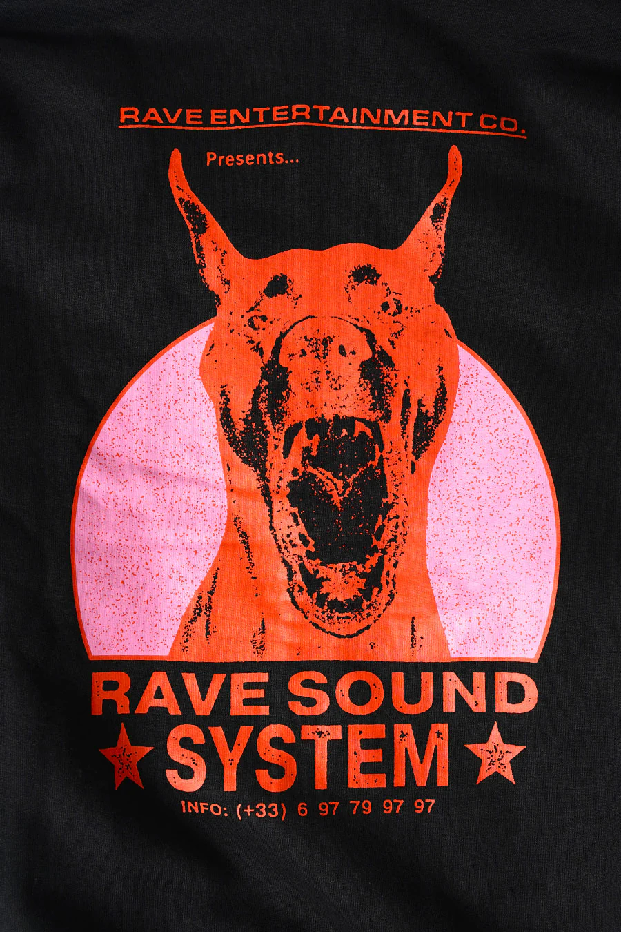 SWEATSHIRT ZIPPÉ RSS NOIR - Image 2