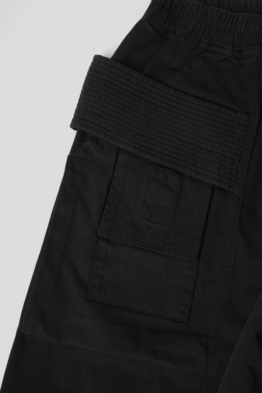 PANTALON CARGO CREATCH WIDE DRAWSTRING NOIR - Image 2