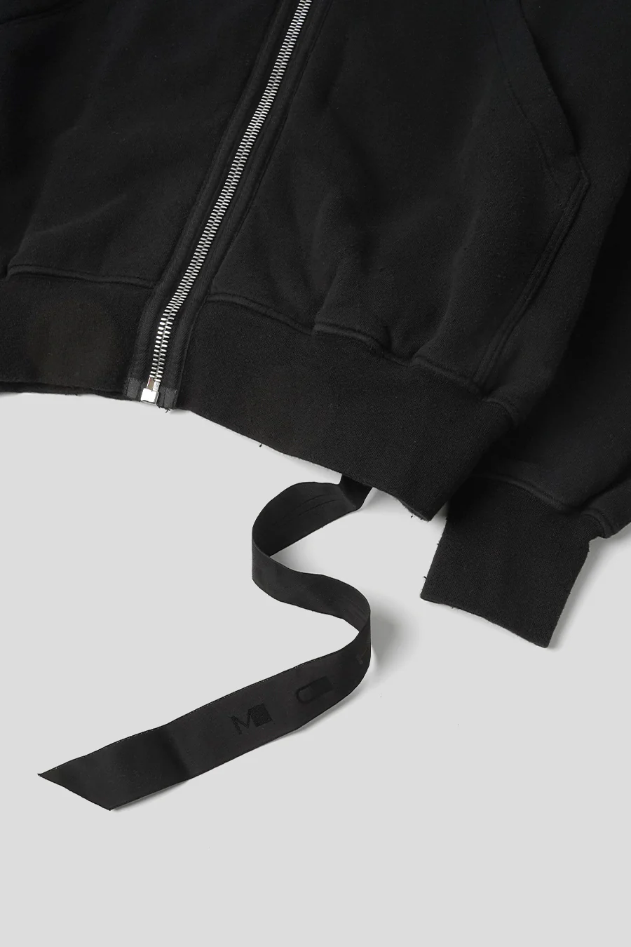 HOODIE JUMBO GIMP NOIR - Image 4