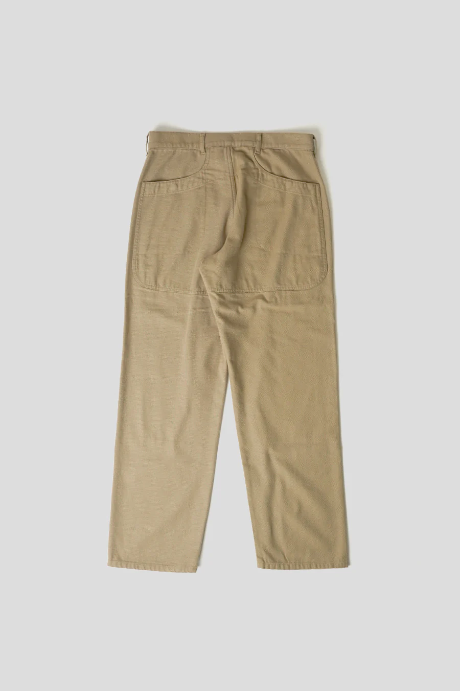 PANTALON EN TOILE BEIGE - Image 5