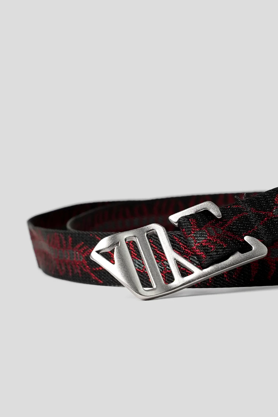 CEINTURE CENTIPEDE NOIRE ET ROUGE - Image 2